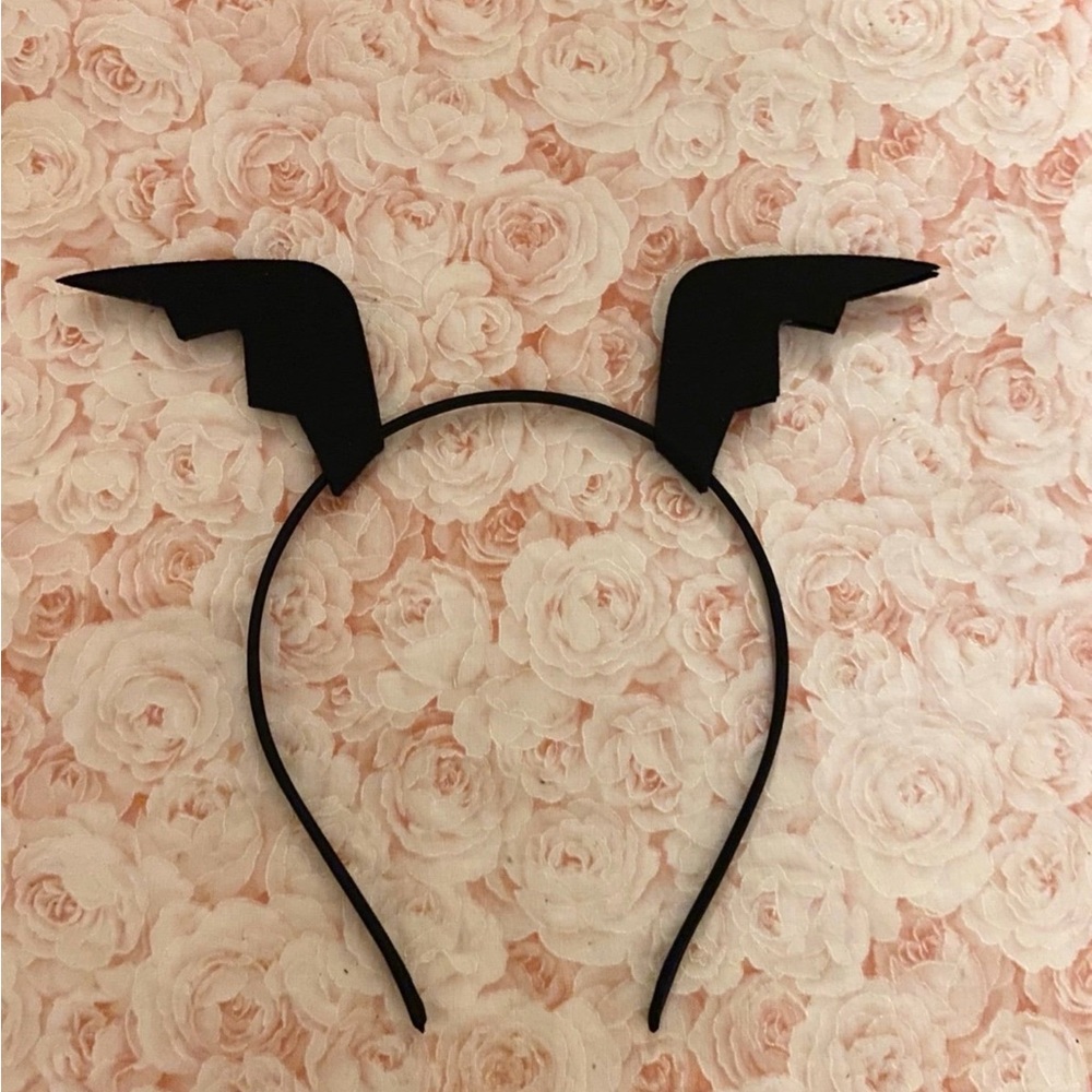 Black Bat Wing Headband